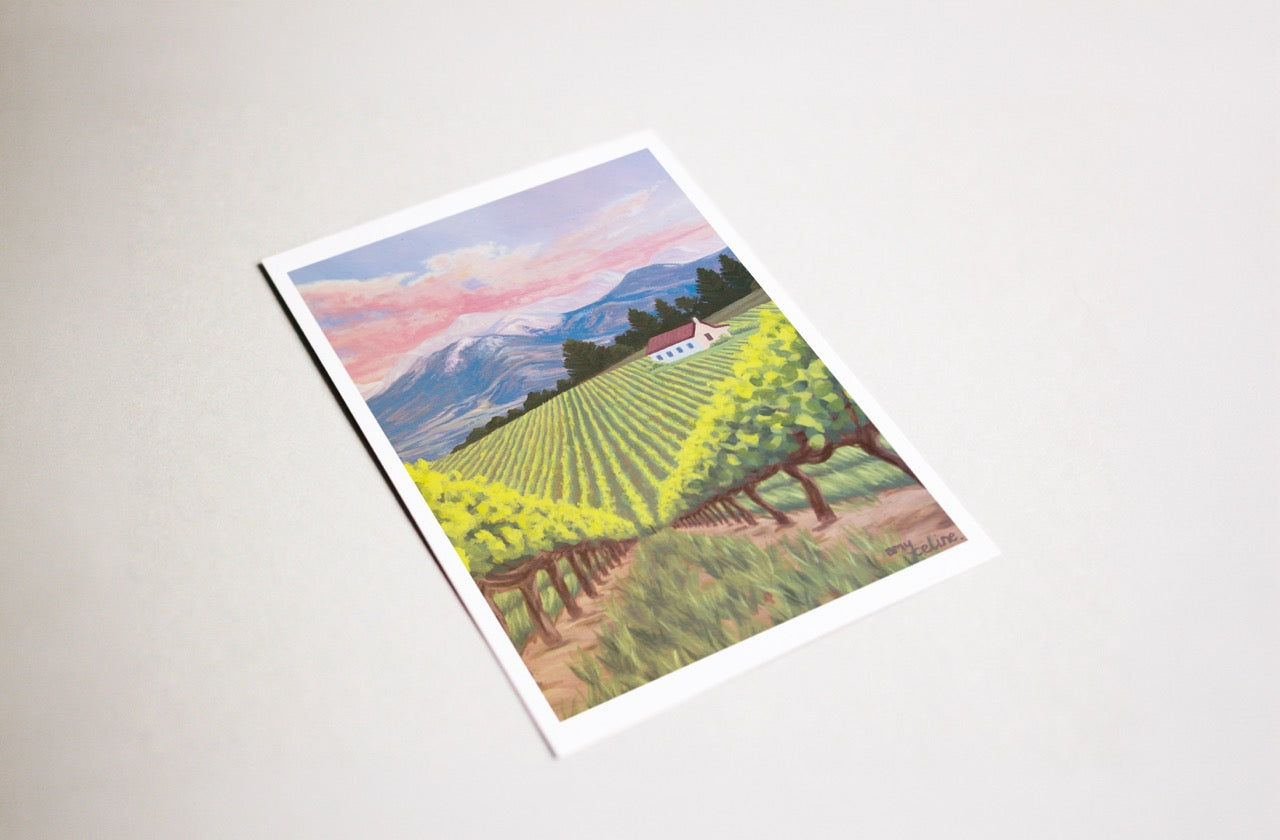 Vineyards of Tas | Un-framed Print